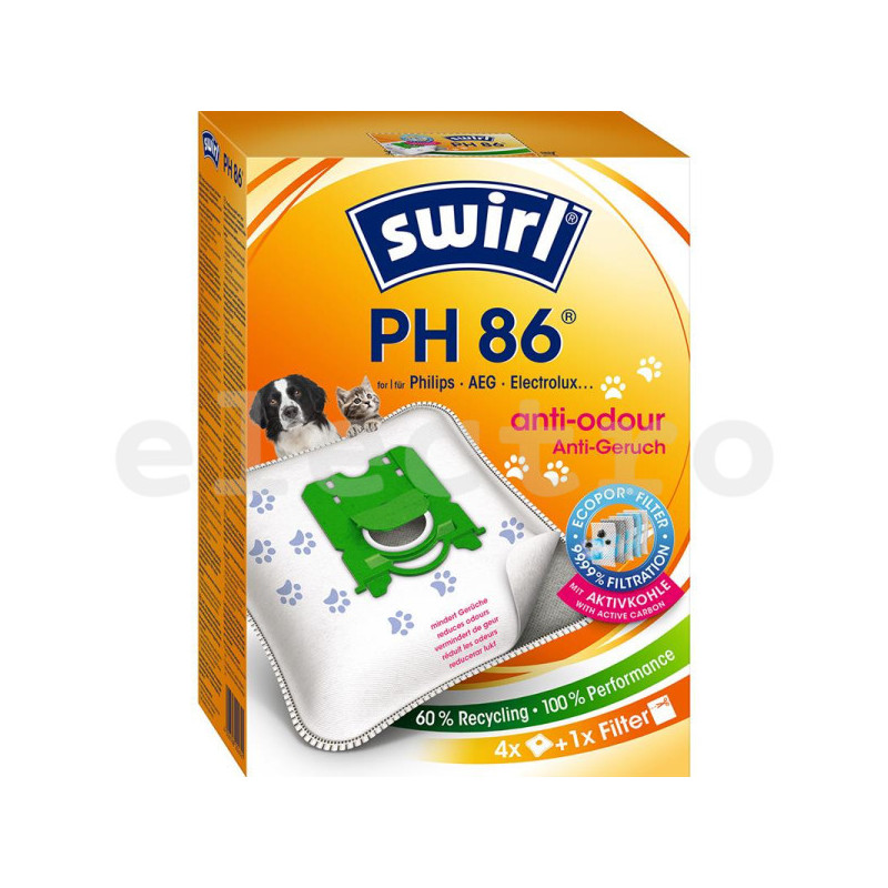 Пылесборники Swirl PH86, Anti-Allergen-Filter