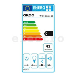 Õhupuhasti AKPO WK 4 Clarus 60WH, 60cm