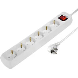 Удлинитель Hama, 3 м, 6...