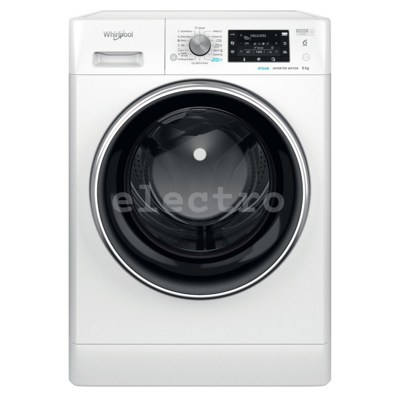 Pesumasin Whirlpool 7 kg, sügavus 58 cm, 1200 p/min, FFB7259BVEE