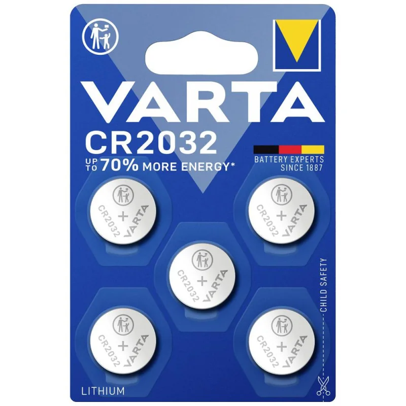 Батарейка CR2032 VARTA 3B, 5-шт