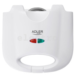 Контактный тостер ADLER AD301, белый