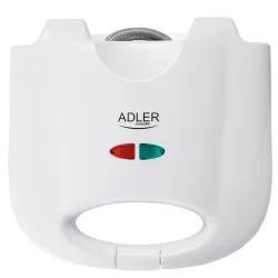 Контактный тостер ADLER AD301, белый Контактный тостер ADLER AD301, белый