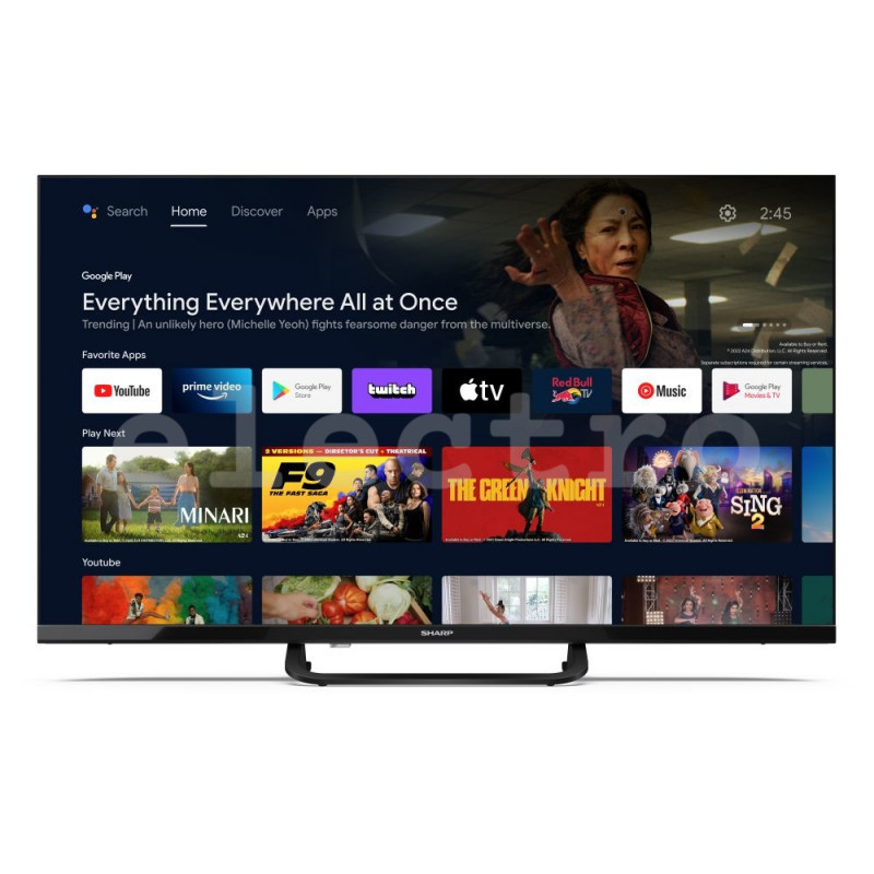 32&quot; FHD Android LCD-teler SHARP, 32FH8E