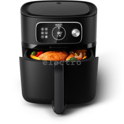 Аэрогриль Philips XXL Airfryer Combi Connected, 8,3 л, 2200 Вт, черный, HD9875/90