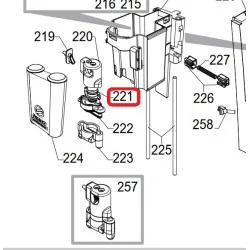 Клапан капучинатора для кофемашины Saeco/Philips Xelsis, 421941312061 Клапан капучинатора для кофемашины Saeco/Philips Xelsis, 421941312061