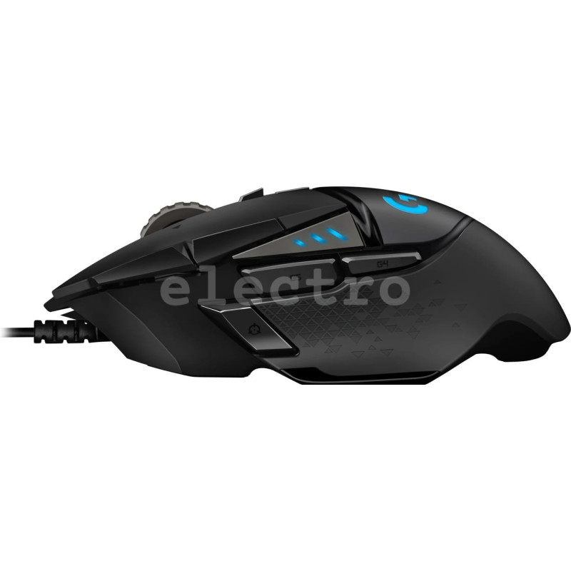 Проводная оптическая мышь Logitech G502 Hero, черный, 910-005471