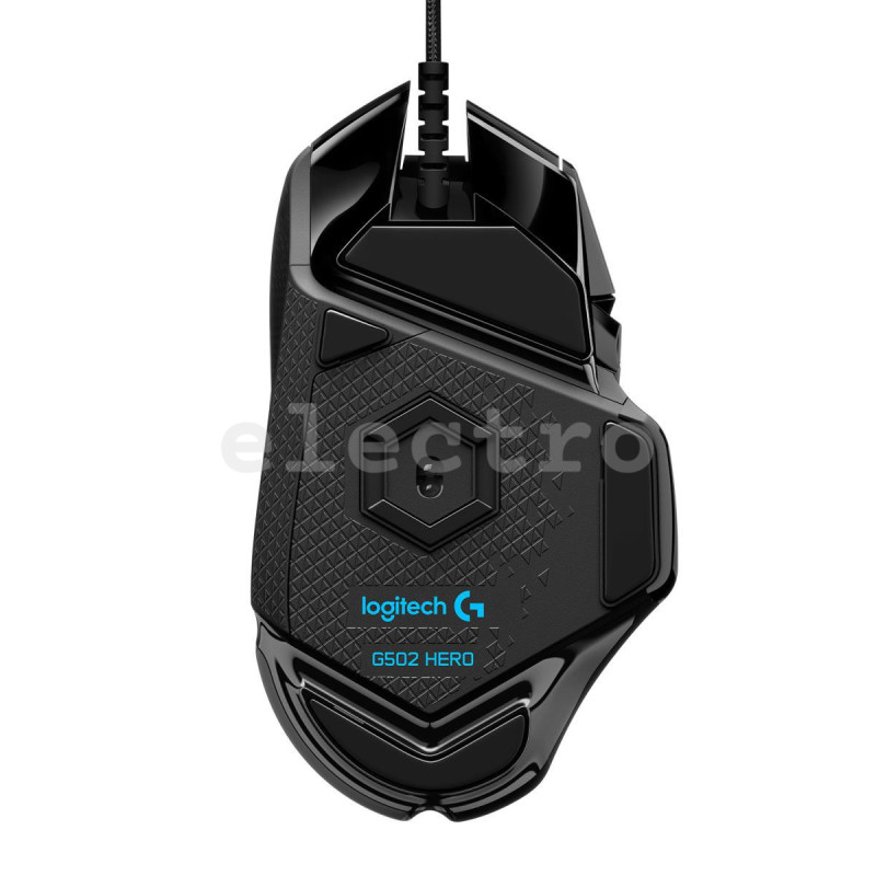 Проводная оптическая мышь Logitech G502 Hero, черный, 910-005471