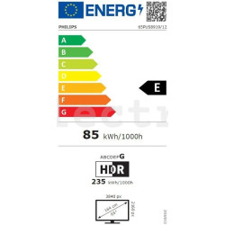 65'' Ultra HD LED LCD-teler Philips, 100Hz, 65PUS8919/12