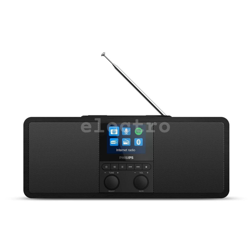 Интернет радио Philips, FM, DAB+, Spotify connect, Bluetooth, беспроводная зарядка,TAR8805/10