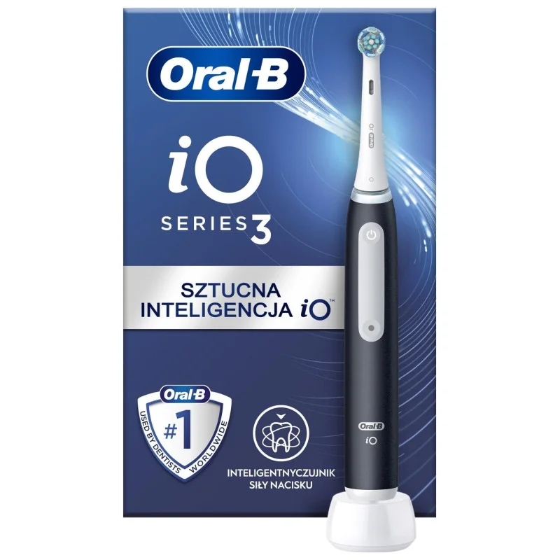 Электрическая зубная щетка Oral-B iO3, матовый черный, IO3MATTBLACK Электрическая зубная щетка Oral-B iO3, матовый черный, IO3MATTBLACK