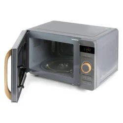 Микроволновая печь, 20 л, 700 Вт, DOMO, серебристый, DO3420