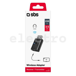 Bluetooth muusikaadapter USB-A, 3,5 mm, SBS, TERXTXBTK