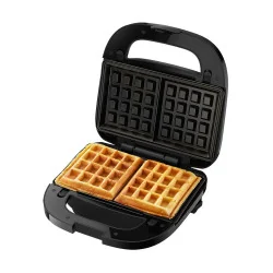 Бутербродница PHILIPS, панини / вафли / сэндвичи, черная 750 Вт, черный, HD2350/80