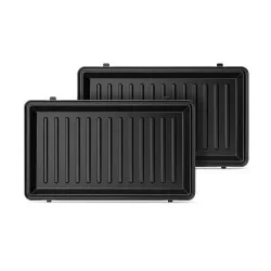 Бутербродница PHILIPS, панини / вафли / сэндвичи, черная 750 Вт, черный, HD2350/80