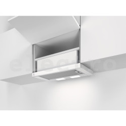Интегрируемая вытяжка Electrolux, 410 м³/ч, ширина 59,8 см, белый, LFP326FW