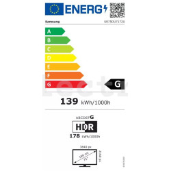 75'' Ultra HD LED LCD-teler Samsung, UE75DU7172UXXH