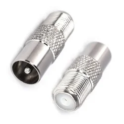 Üleminek F-pesa/ COAX pistik, FC-025