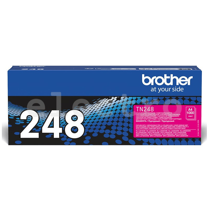 Картридж Brother TN248M, пурпурный