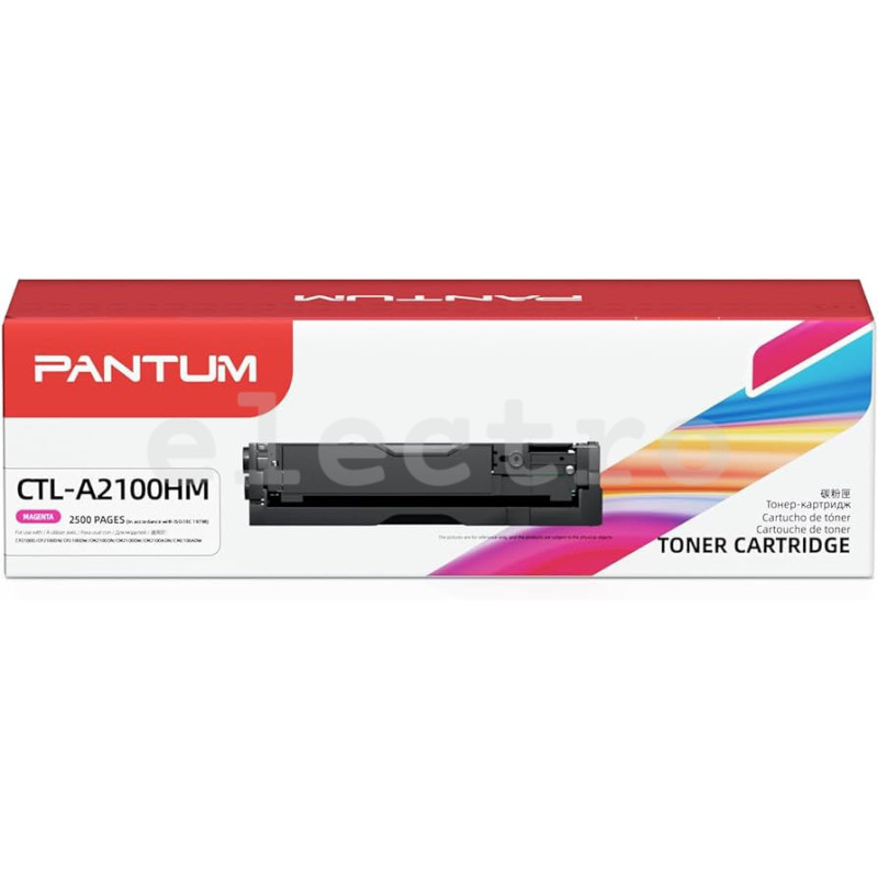 Картридж Pantum, CTL-A2100HM, пурпурный, 2500 стр