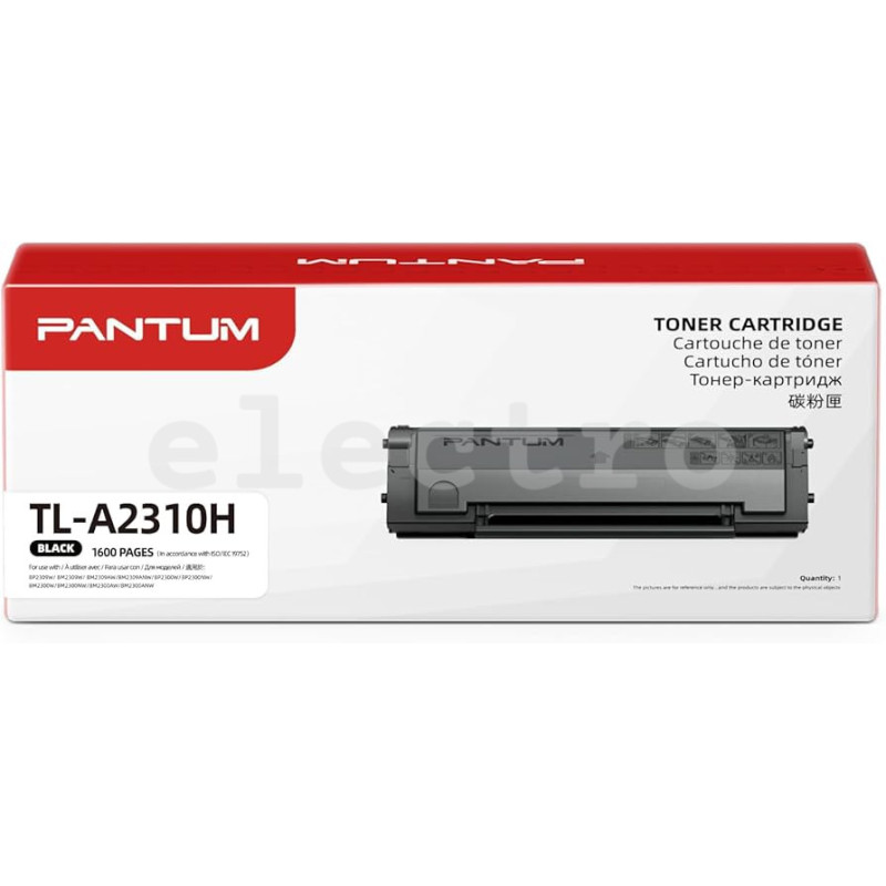 Картридж Pantum, TL-A2310H, черный, 1600 стр