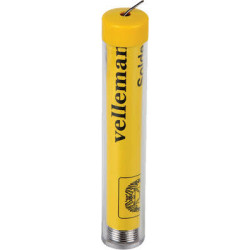 Припой, 1мм, 17г, с канифолью, SOLDERDISP