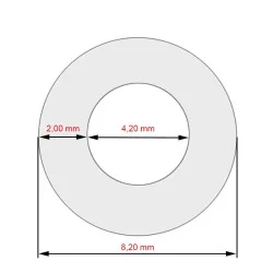 Шланг для кофемашины Nivona 0037755, 180mm