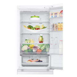 Jäävaba külmik LG, NoFrost, 344 L, 186 cm, valge, GBV3100ESW