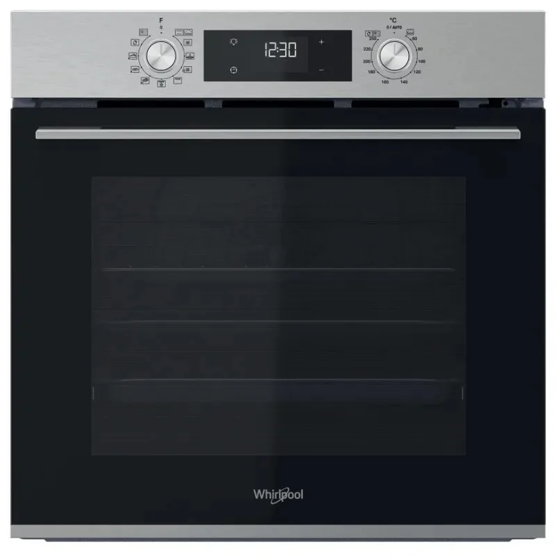 Интегрируемый духовой шкаф Whirlpool, 71 л, пиролитическая очистка, OASKP8V1SWIX