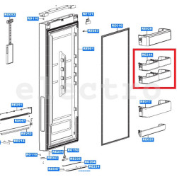Дверная полка для холодильника Samsung, DA97-07785B
