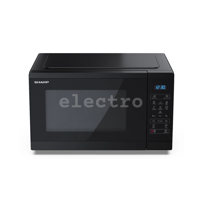 Mikrolaineahi Sharp, 25L, 900W, must, YC-MS252AE-B