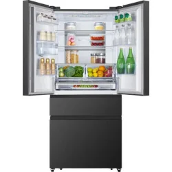 Jäävaba külmik Hisense (186 cm), 480 L, must, RF540N4WFE
