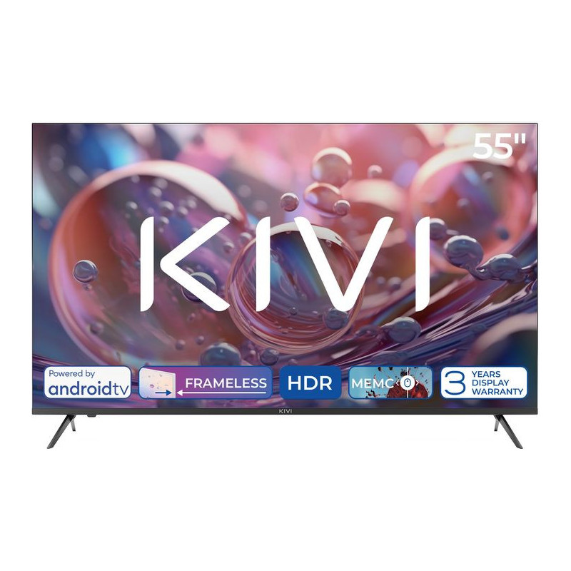 55" UHD LED Android LED-teler KIVI, 55U760QB