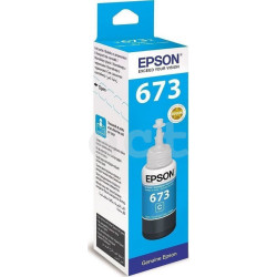 Контейнер с чернилами Epson, T6732 (голубой)