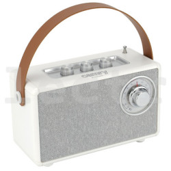 Juhtmevaba kõlar raadioga Camry, CR1902W, valge Juhtmevaba kõlar raadioga Camry, CR1902W, valge