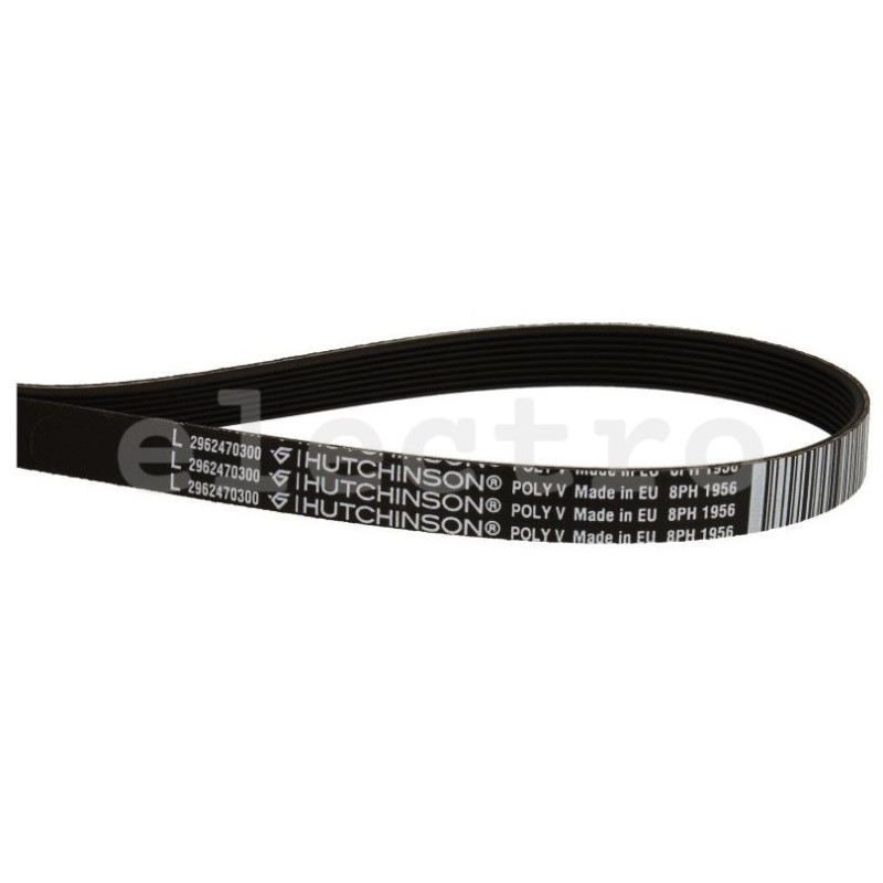 Ремень 1956 8PH, для сушильной машины Beko, 2962470100, 8PH1956, 2962470300, C00869717