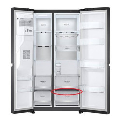 LG külmiku alumise sahtli klaasriiul, ACQ30340402