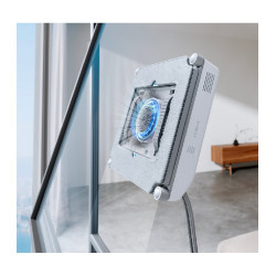 Aknapesurobot Ecovacs Winbot Mini, valge/hall, WINBOTMINI