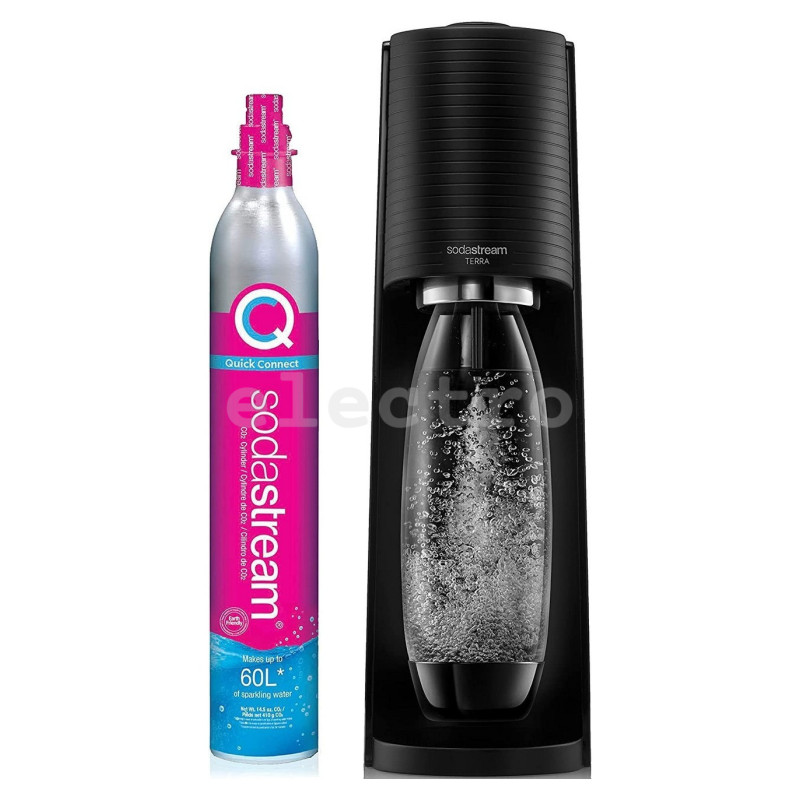 Mulliveemasin SodaStream Terra, must, 1012811771