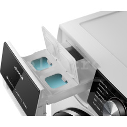 Kuivatiga pesumasin Hisense, 12 kg / 8 kg, sügavus 59 cm, 1400 p/min, WD5S1245BW