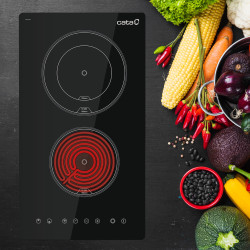 Интегрируемая керамическая варочная панель Cata, черный, TD3002BK