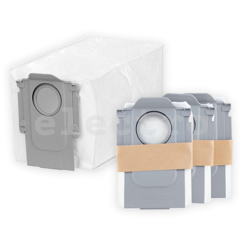 Мешки-пылесборники для робота-пылесоса Roborock S7max/ Q7/ S8 White Max, 3 шт, 8.02.0215