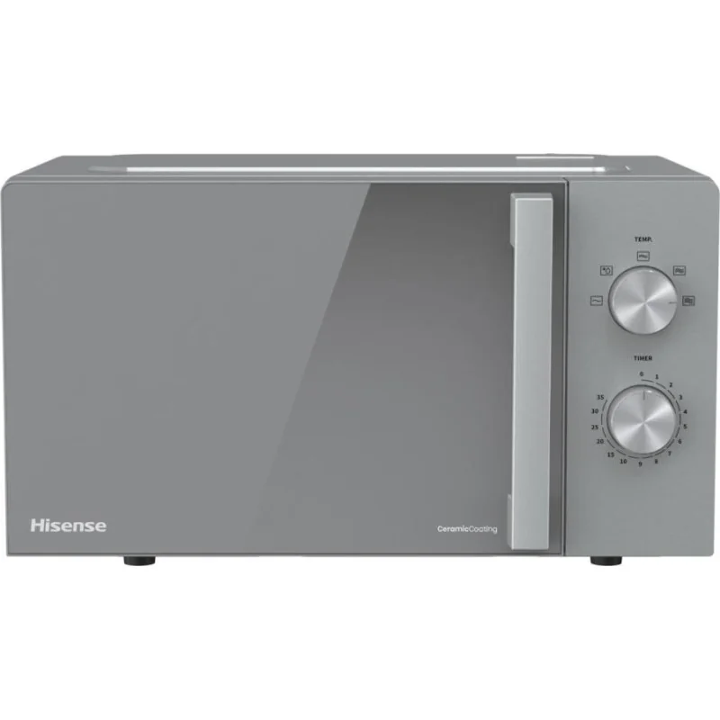 Микроволновая печь Hisense, 20 л, серебристый, H20MOMCP1H