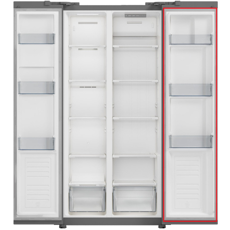 Уплотнитель двери холодильной камеры SBS холодильника PKM, GA000684602