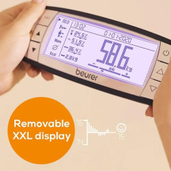 Diagnostiline saunakaal Beurer, 180 kg, Bluetooth, must, BF105