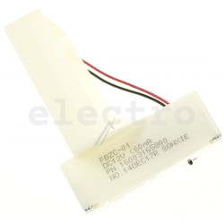 Электрическая заслонка для холодильников Whirlpool, 488000480597