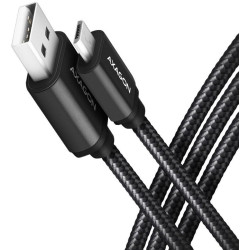 Кабель Micro-USB, 1 м, AXAGON, BUMM-AM10AB