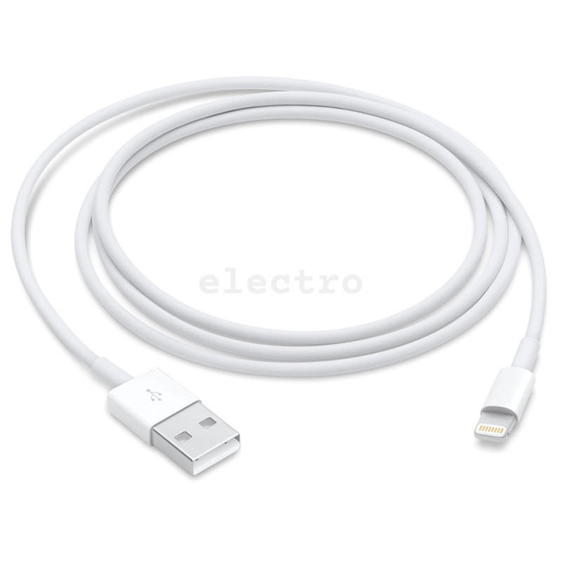 Кабель USB-A - Lightning Apple (1 м), MUQW3ZM/A Кабель USB-A - Lightning Apple (1 м), MUQW3ZM/A