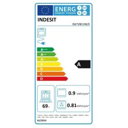 Керамическая плита Indesit, 60 см, Indesit, IS67V8CHWE