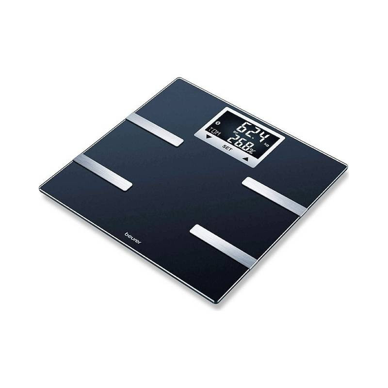 Диагностические напольные весы Beurer, 180 кг, Bluetooth, черный, BF720BT